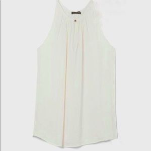 - Vince Camuto Tanktop Rumpled Satin Antique…